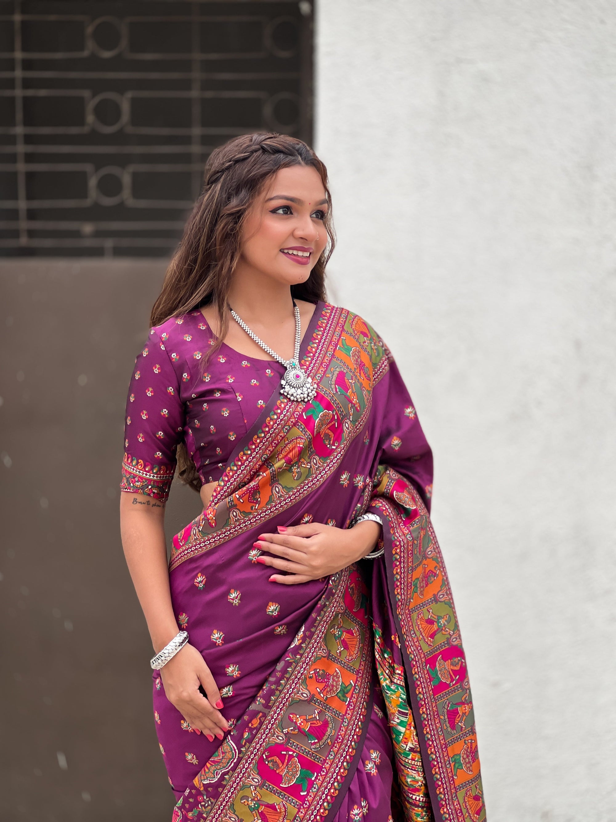 Pashmina Silk Sarees