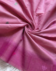 Pink Premium Soft Ikkat Cotton with Pichwai Pattern Saree