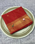 Red Pure Look Paithani Zari Woven Saree