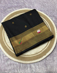 Black Pure Look Paithani Zari Woven Saree