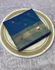 Rama Blue Pure Look Paithani Zari Woven Saree
