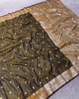 Black Premium Banarasi Silk Zari Woven Saree